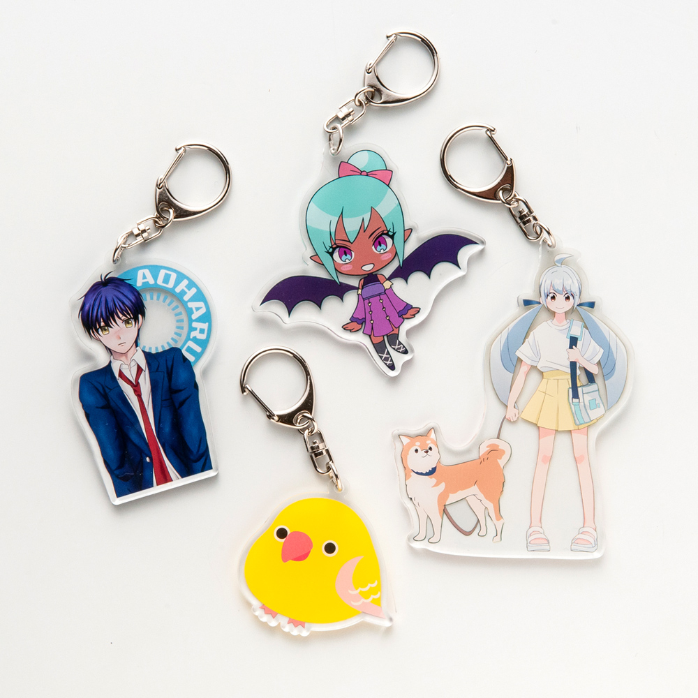 アクリルキーホルダー ナスカン