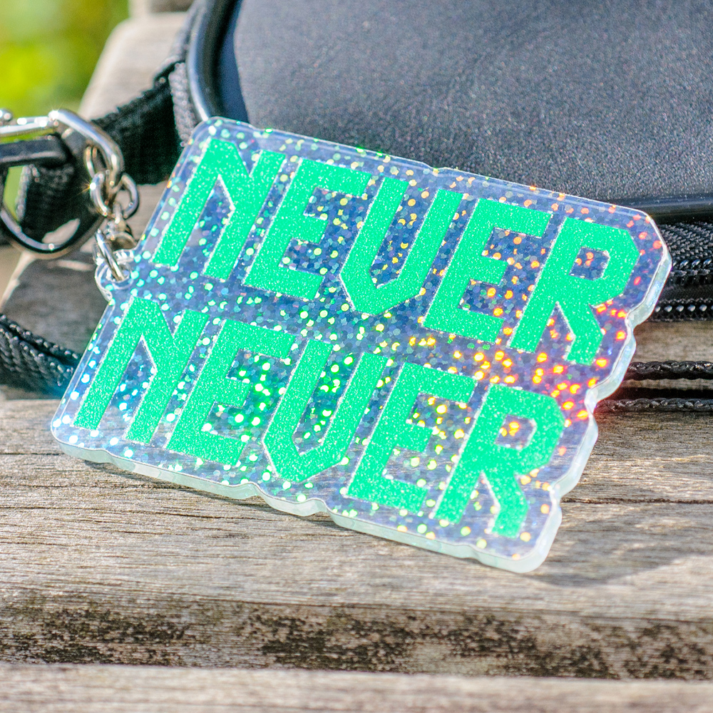 ホログラムアクリルキーホルダー ナスカン