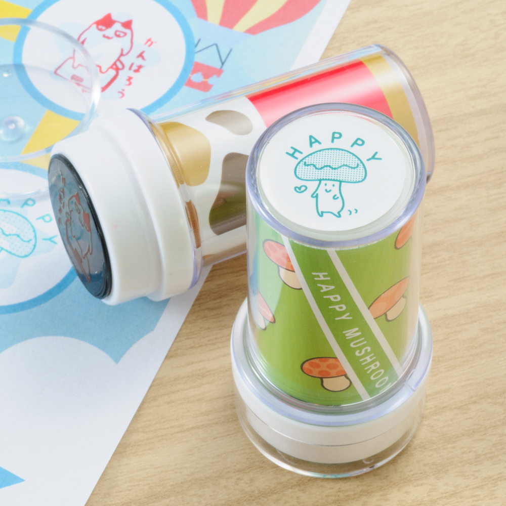 オリジナルスタンプ　円柱33タイプ（浸透印）